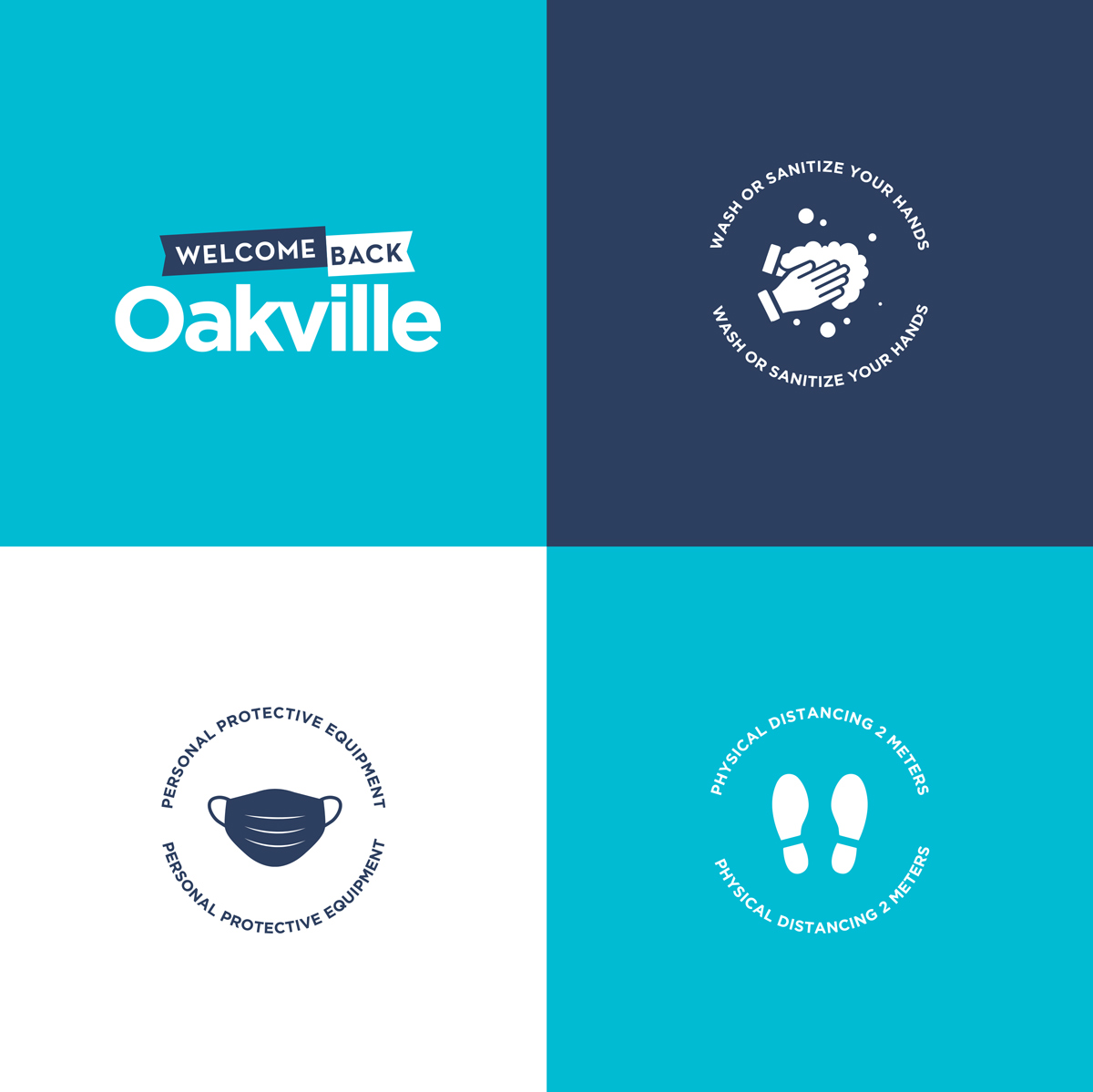 WelcomeBackOakville_Campaign_signage welcome back oakville